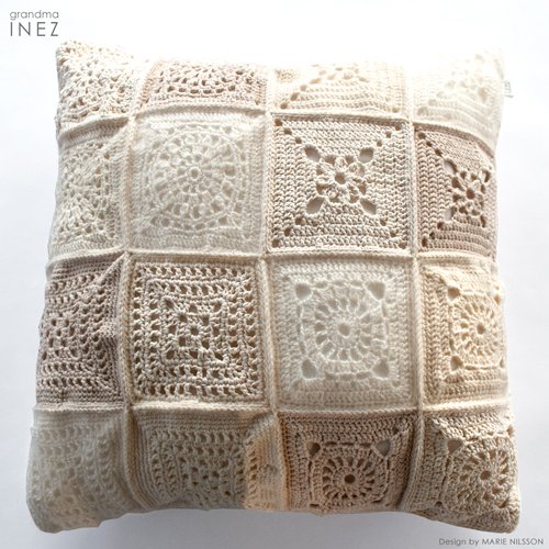 Grandma Inez, crafted pillow
